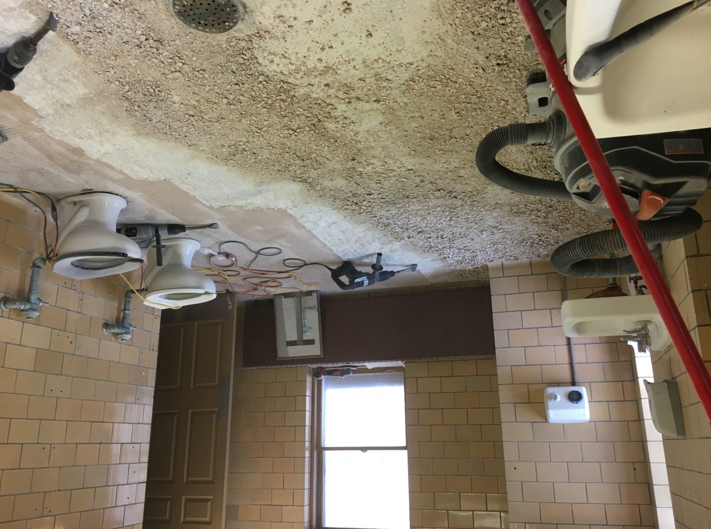 Humboldt Park pavillion’s bathroom renovation has officially begun.