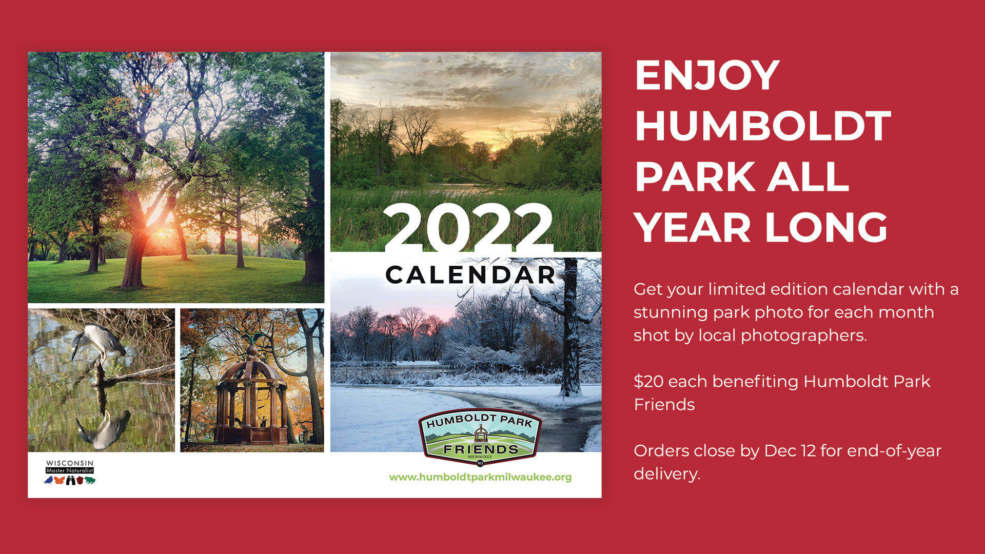 2022 Humboldt Park Calendar